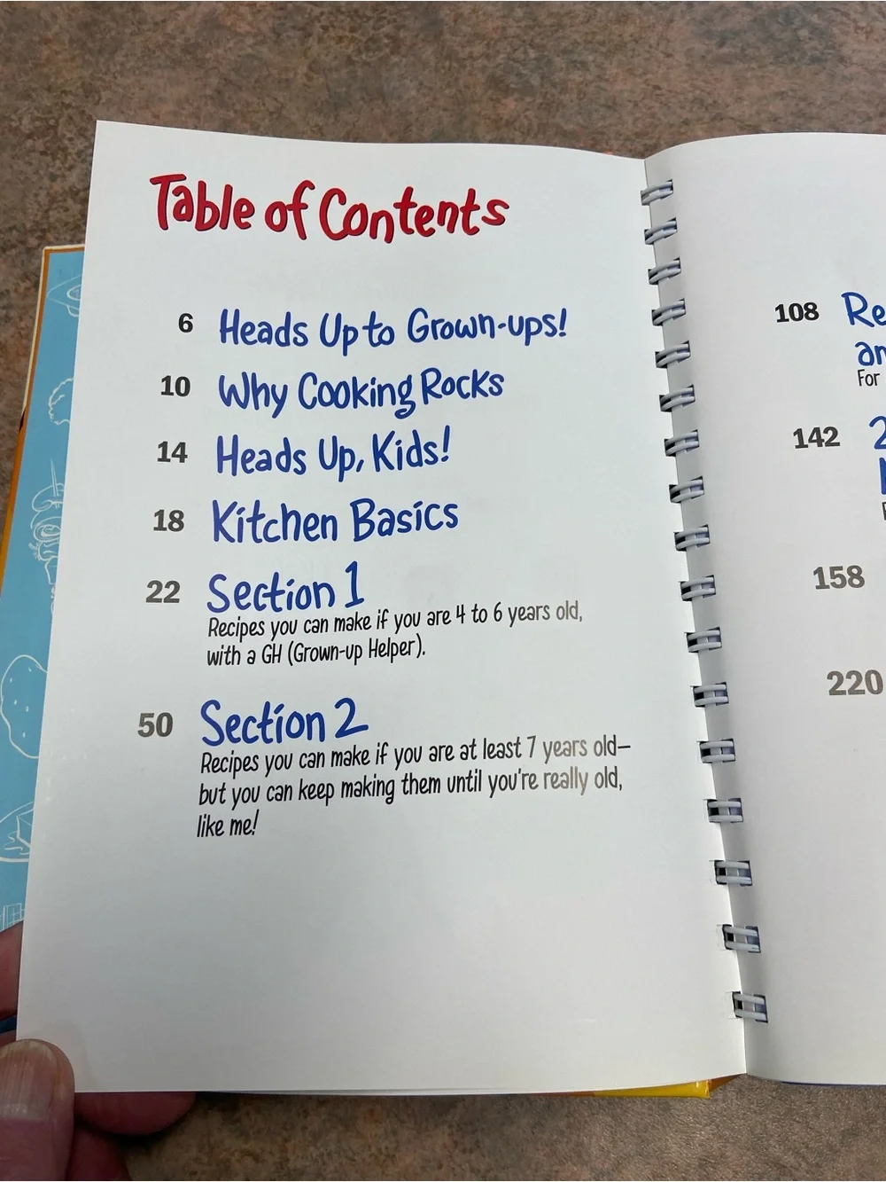 Cooking with kids book lot